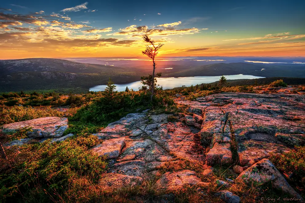Cadillac Mountain Sunset